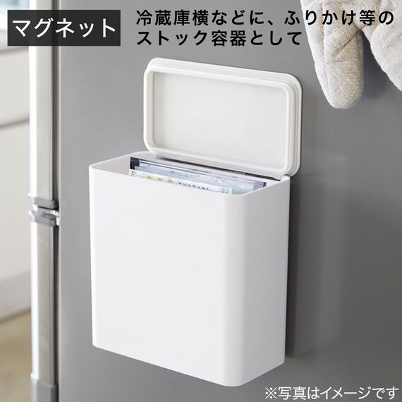 マグネット&シンク扉ゴミ箱(FLAT ホワイト) 9枚目画像