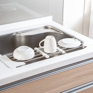 シンク用 抗菌スライドラック(40~65cm H502)