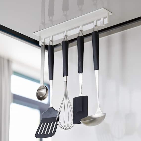 マグネットレンジフードキッチンツールフック(9490 ホワイト) 1枚目画像