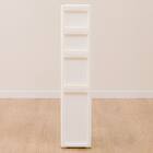 中身が隠せる スリムストッカー 4段(マルチ分割) 6枚目画像