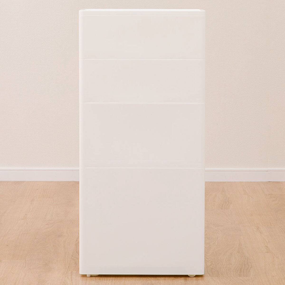 中身が隠せる スリムストッカー 4段(マルチ分割) | ニトリネット【公式