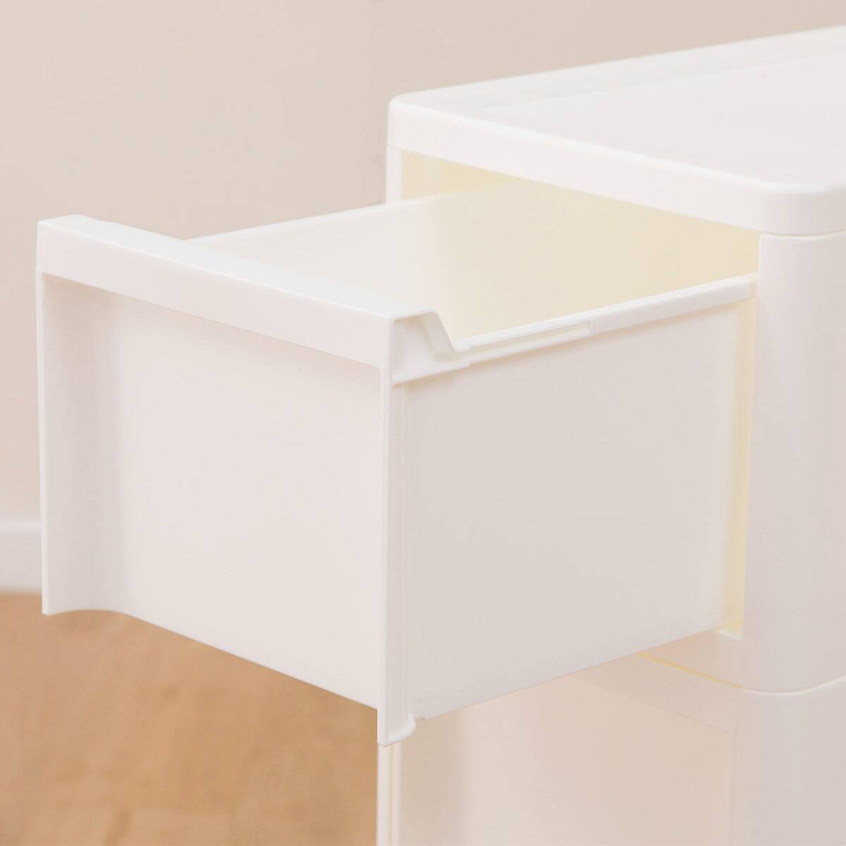 中身が隠せる スリムストッカー 4段(マルチ分割) | ニトリネット【公式