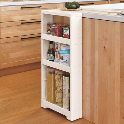 軽くて組立簡単 スリムラック 4段(マルチ分割)通販 | ニトリネット  