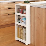 軽くて組立簡単 スリムラック(4段)