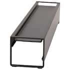 棚付き伸縮排気口カバー(FLAT ブラック) 8枚目画像