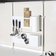 マグネットがくっつく　つっぱりキッチンパネル(幅62cm BH640)