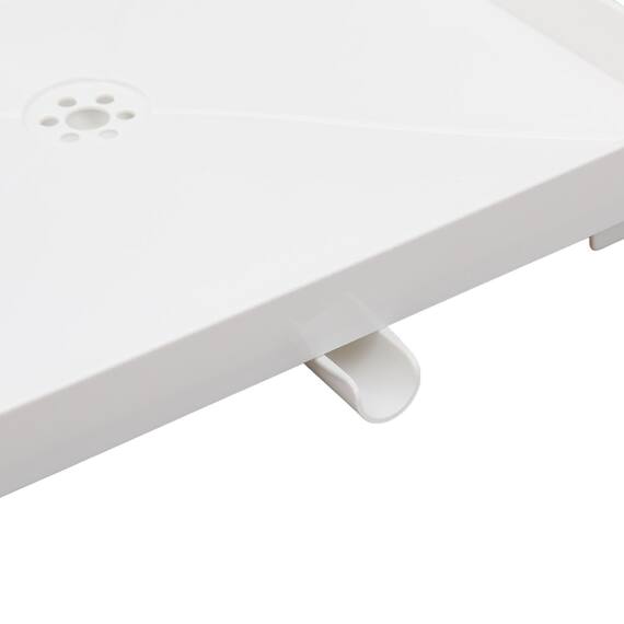 水切りWコート(1段ワイド FW-1W ホワイト) 17枚目画像