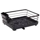 水切りWコート(1段ワイド FW-1W ブラック) 6枚目画像