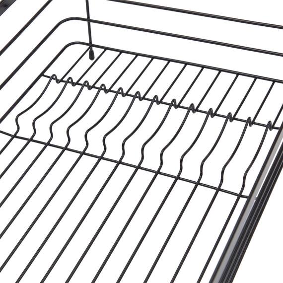 水切りWコート(1段ワイド FW-1W ブラック) 14枚目画像