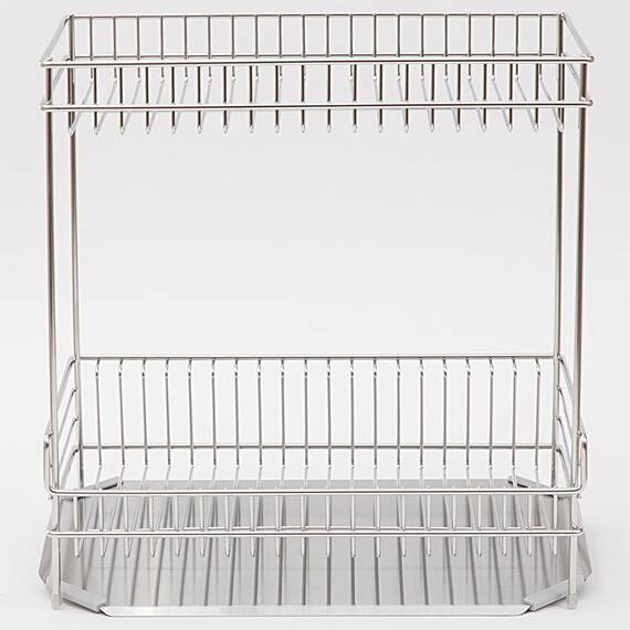 ステンレス 水切り(2段スリム SUS-2S) 12枚目画像