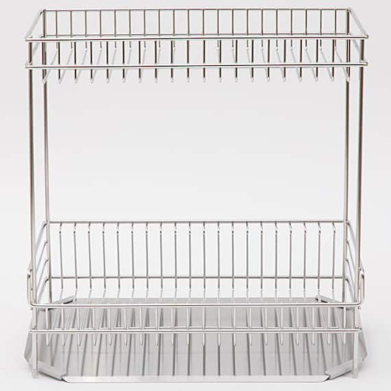 ステンレス 水切り(2段スリム SUS-2S) 12枚目画像