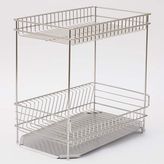 ステンレス 水切り(2段スリム SUS-2S) 14枚目画像