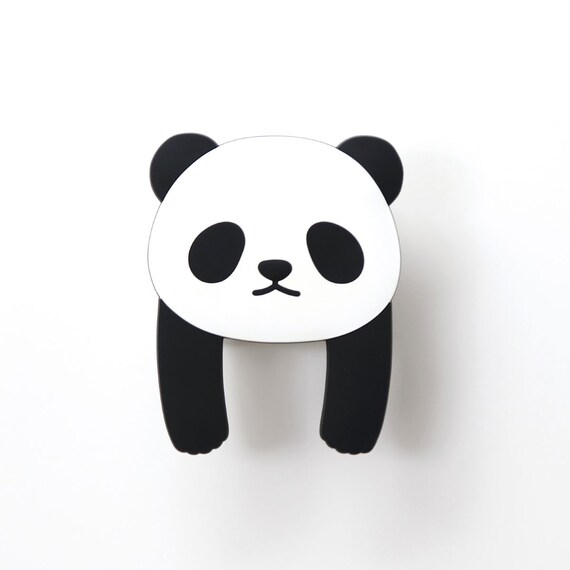 スティッキーフックポケット(パンダ) 1枚目画像