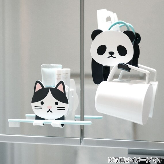 スティッキーフックポケット(パンダ) 5枚目画像