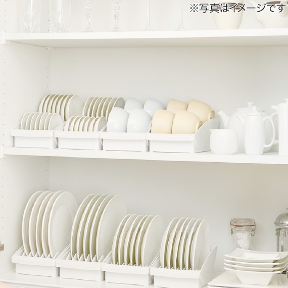 トトノ 棚置きディッシュスタンド(ワイド) 4枚目画像