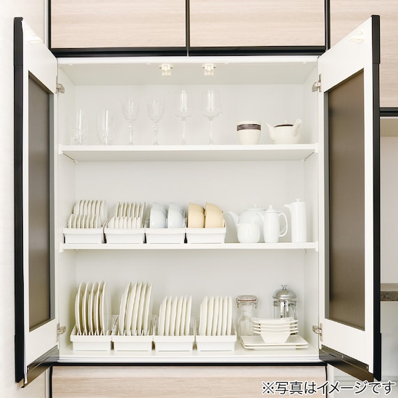 トトノ 棚置きディッシュスタンド(ワイド) 5枚目画像