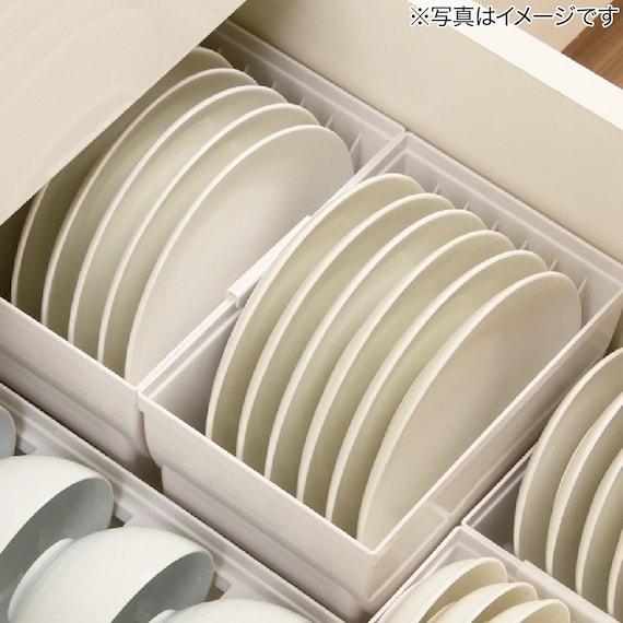 トトノ 引出しディッシュスタンド(ワイド) 6枚目画像