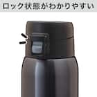 ステンレスワンタッチボトル(770ml DGY) 5枚目画像
