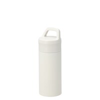 ハンドル付きステンレスボトル(360ml ホワイト)