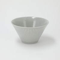 15.9cm切立ボウル グレー(撥水十草)