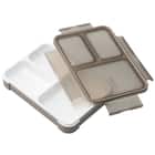 薄型弁当箱 抗菌フードマン(600mL グレーベージュ) 1枚目画像