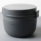 料理を温かいまま持ち運べる、保温ランチジャー(850ml グレー) 7枚目画像