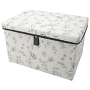収納BOX 蓋付き(ハナガラ ホワイト) | ニトリネット【公式】 家具