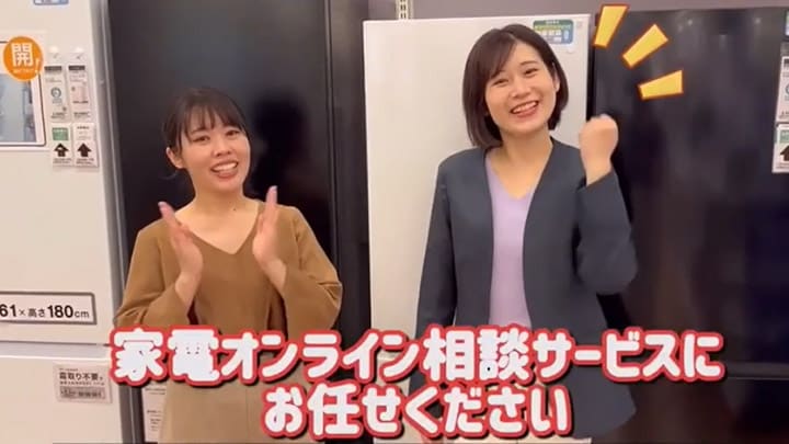 ニトリの大型家電オンライン相談サービス
