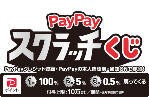 PayPayクラッチくじ