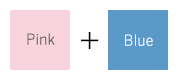 Pink + Blue