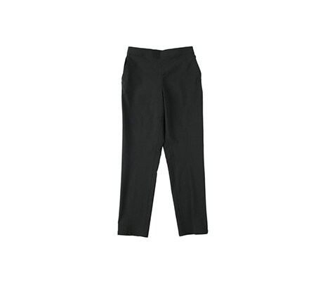 色褪せしにくい黒パンツ テーパード