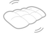 ふんわり軽い