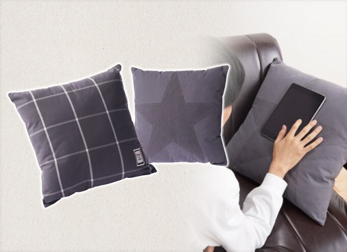 すべり止め付きで、タブレット使用もラクラク