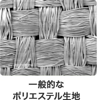 一般的なポリエステル生地