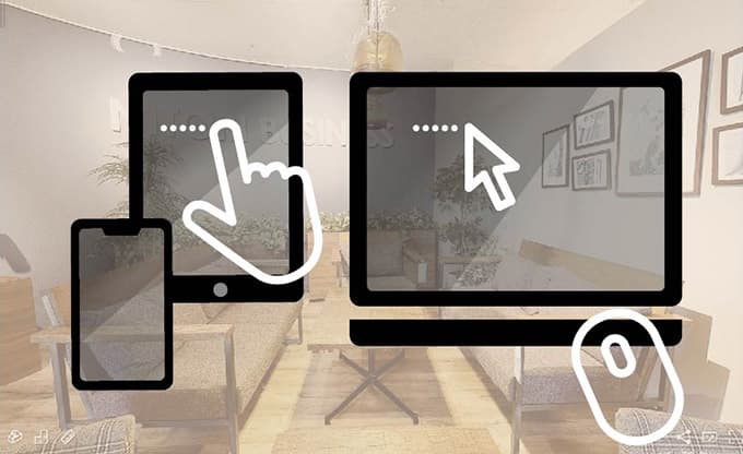 スマートフォンやタブレット端末、パソコンを利用して、疑似体験が可能です。