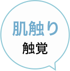 肌触り 触覚