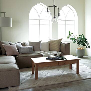 これからを、ずっと一緒に。暮らすほど愛着が湧く部屋へ。Living in Comfort | ニトリネット【公式】 家具・インテリア通販