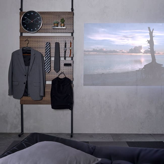 大画面のプロジェクターでリラックスした自分時間。 Bedroom 02