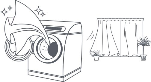 庭で洗濯を繰り返しても機能はそのまま!