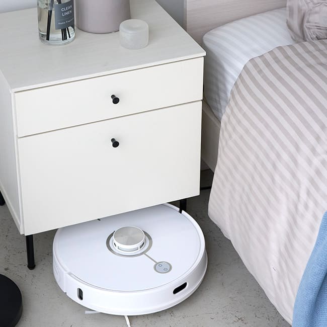掃除がしやすい家具で、楽にキレイに Bedroom 02