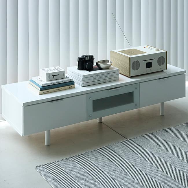 掃除がしやすい家具で、楽にキレイに Living room 03