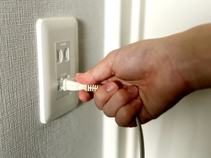 使用頻度の低い家電は主電源からオフに