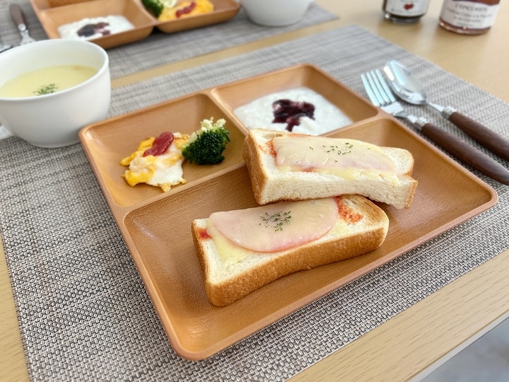 セパレートタイプのプレートに変更して、食器を1枚にまとめてみることもおすすめ