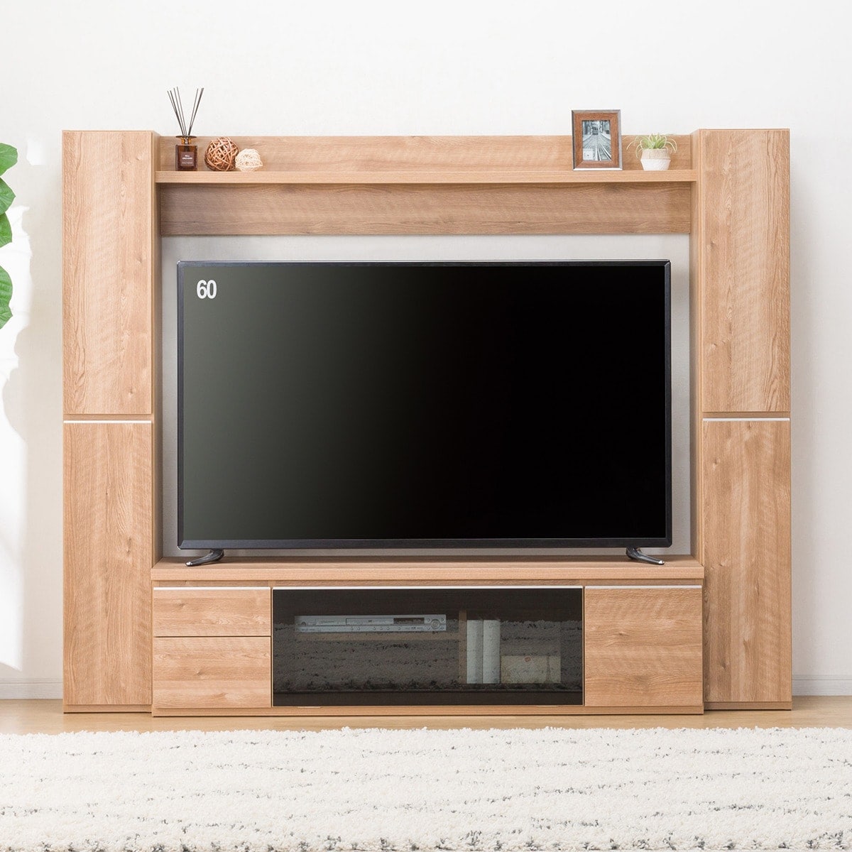 TVボード(DM04 200セット LBR) | ニトリネット【公式】 家具