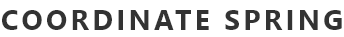 COORDINATE SPRING
