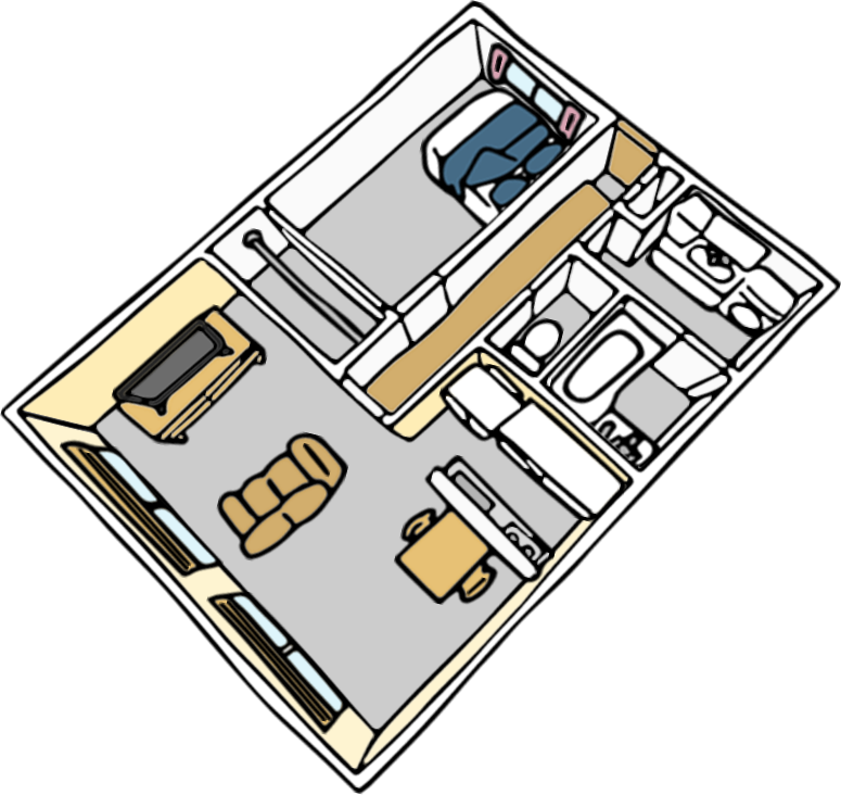 部屋illust