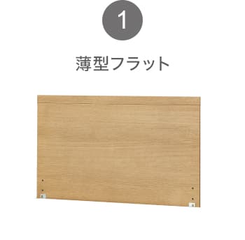 1 薄型フラット