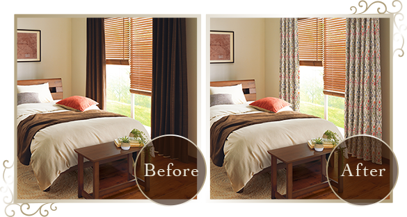 before after