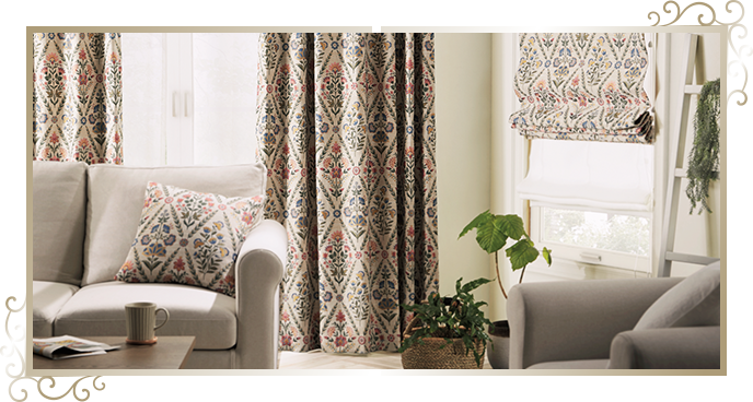 ニトリのジャカードカーテン特集 高級感が溢れる空間へ | ニトリ