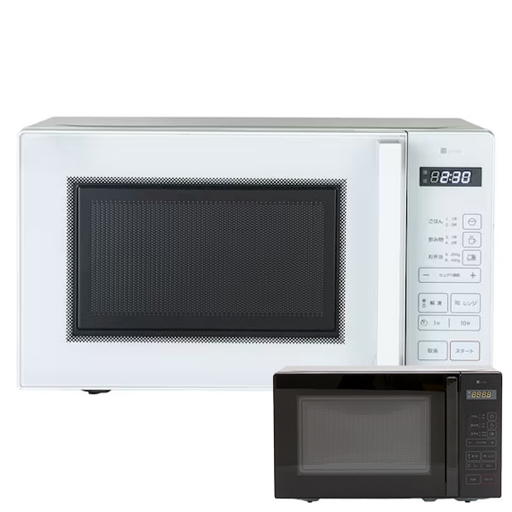 chinana♡ ✨洗濯機　電子レンジ　ニトリ　ハイアール　高年式　美品 ニトリ 東日本専用(50Hz)電子レンジ(BK) : ニトリ Yahoo!店